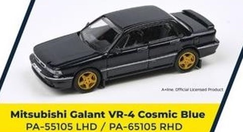 PARA64 1/64 Mitsubishi Galant VR4 Cosmic Blue RHD