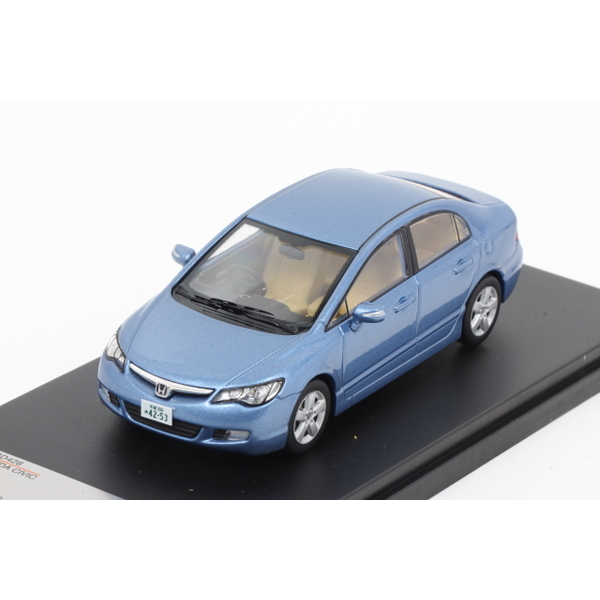 新品 1/43 USホンダ純正 TSM ホンダ シビック セダン ブルー