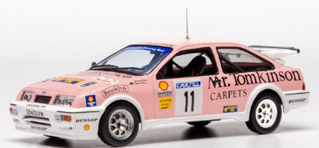 <予約 2026/6月発売予定> ixo 1/43 フォード シエラ RS コスワース 1989年 カーテルインターナショナルラリー #11 G.Evans/H.Davie