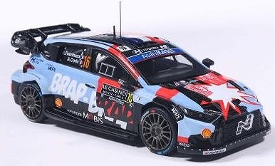 <予約 2026/7月発売予定> ixo 1/43 ヒョンデ i20 N Rally1 2026年 ラリーモンテカルロ #16 A.Fourmaux/A.Coria