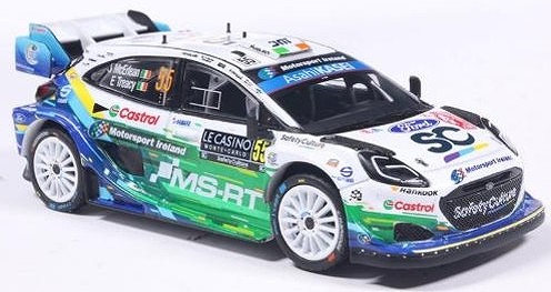 <予約 2026/7月発売予定> ixo 1/43 フォード プーマ Rally1 2026年 ラリーモンテカルロ #55 J.McErlean/E.Treacy