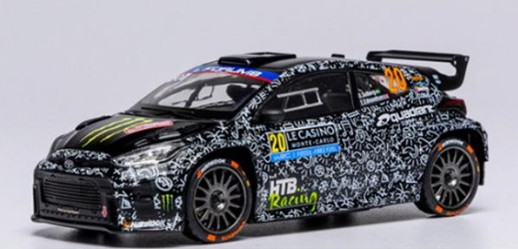 ixo 1/43 トヨタ GR ヤリス ラリー2 2025年 ラリーモンテカルロ #20 O.Solberg/E.Edmondson