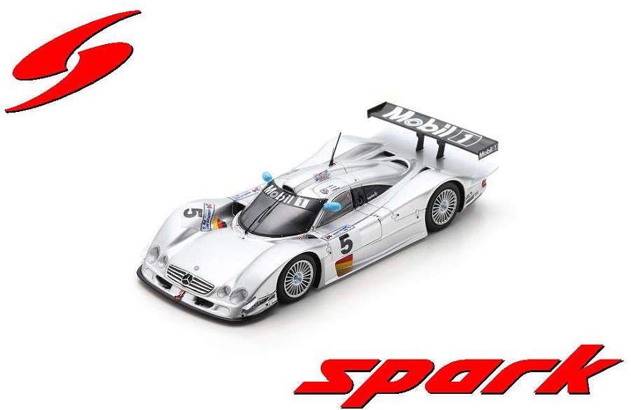 Spark 1/43 Mercedes CLR No.5 Le Mans 24H 1999 C. Bouchut - N. Heidfeld - P. Dumbreck