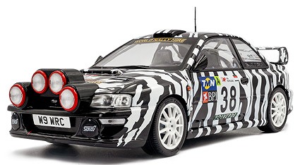 1/18 スバル インプレッサ S5 WRCラリー アジムット2000 ソリド製 予約 2025/10月下旬発売予定> SOLIDO 1/18 スバル インプレッサ