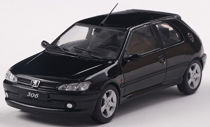 SOLIDO 1/43 プジョー 306 S16 1994 (ブラック)