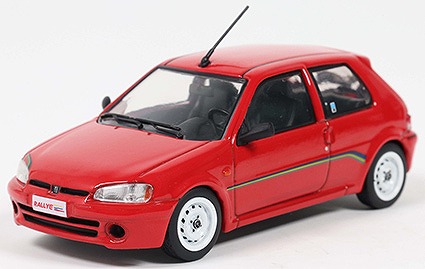 <予約 2026/冬発売予定> SOLIDO 1/43 プジョー 106 フェーズ2 ラリー 1995 (レッド)