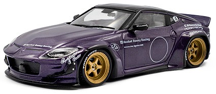 アデクション　フェアレディZ パンデム　週末限定価格‼️ SOLIDO 1/43 パンデム 日産 フェアレディ Z 2022 (パープル)