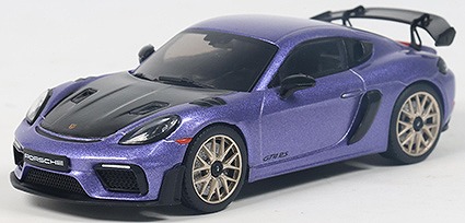 <予約 2026/冬発売予定> SOLIDO 1/43 ポルシェ 718 ケイマン GT4 RS ヴァイザッハパッケージ 2024 (パープル)