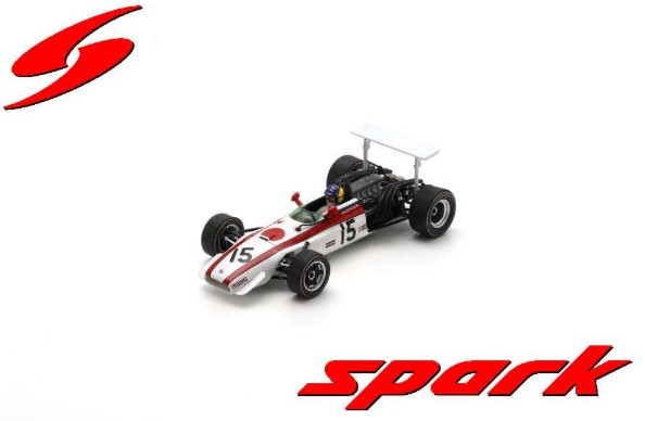 Spark 1/43 Honda RA301 No.5 Italian GP 1968 David Hobbs