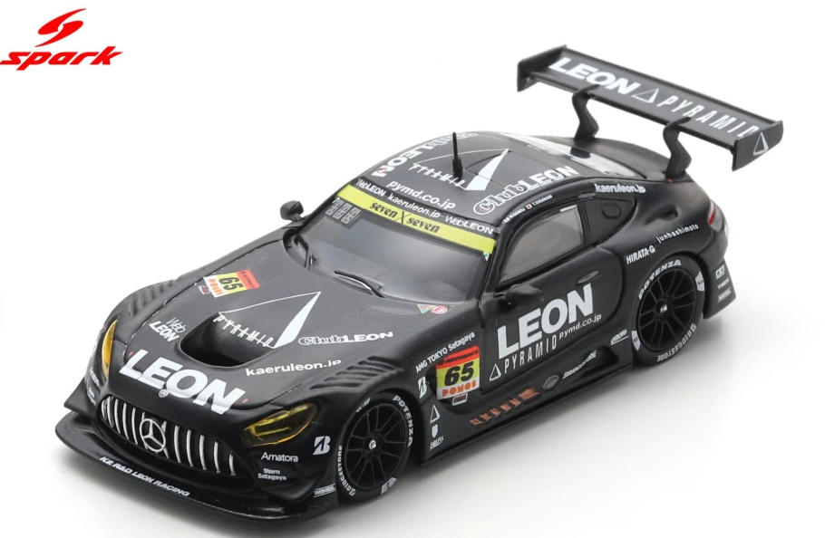 spark 1/64 LEON PYRAMID AMG K2 R&D LEON RACING No.65 GT300 SUPER GT 2025 N. Gamou - T. Suganami