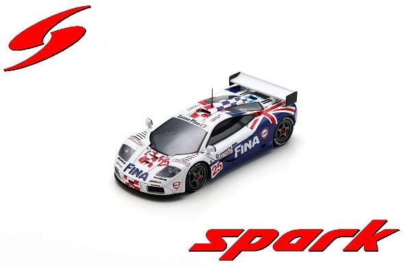 Spark 1/43 Mclaren F1 GTR No.25 Bigazzi ? 1996 BPR Silverstone
