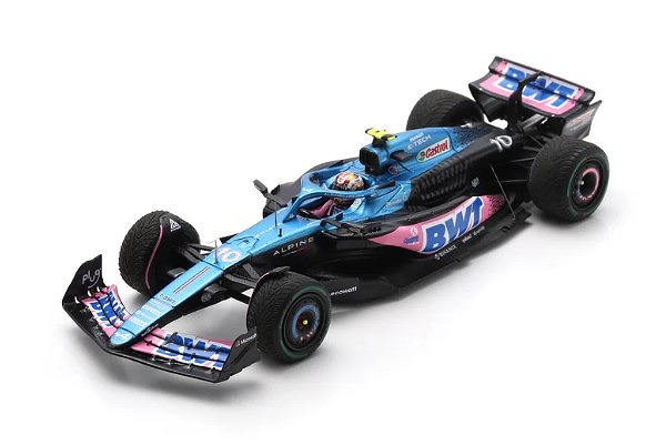 Spark 1/43 Alpine A523 No.10 BWT Alpine F1 Team 7th Monaco GP 2023 Pierre Gasly