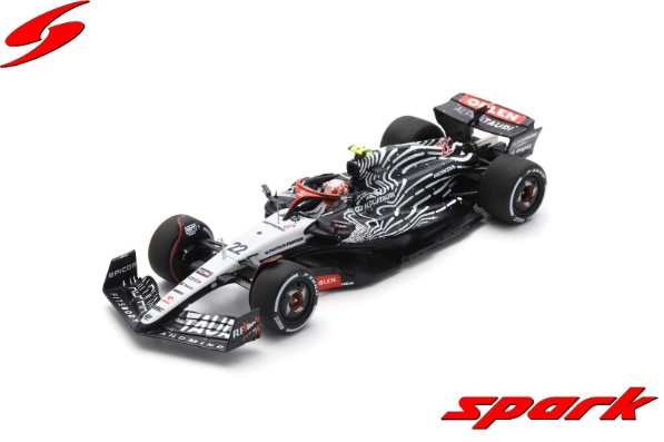 Spark 1/43 AlphaTauri AT04 No.22 Scuderia AlphaTauri Las Vegas GP 2023 Yuki Tsunoda