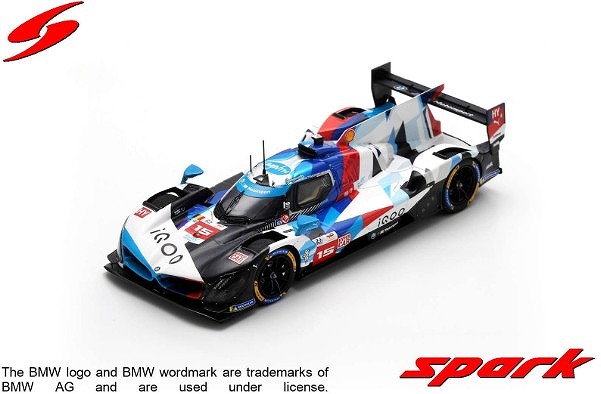 Spark 1/43 BMW M Hybrid V8 No.15 BMW M BMW M TEAM WRT Le