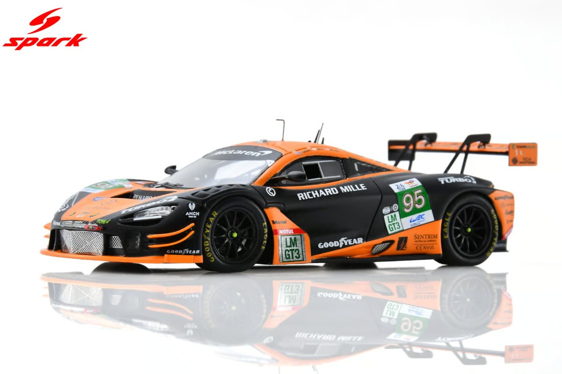 Spark 1/43 McLaren 720S LMGT3 Evo No.95?UNITED AUTOSPORTS Le Mans 24H 2025 D. Leung - S. Gelael - M. Sato