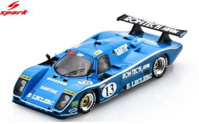 <予約　2026/10月以降発売予定> spark 1/43 Cougar C22LM Porsche No.13 Le Mans 24H 1989 P. Fabre - J.L. Bousquet - J. Yoneyama