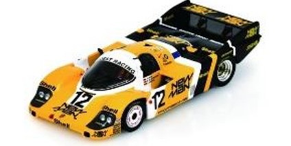 Spark 1/43 Porsche 956 No.12 5th Le Mans 24H 1984  V. Merl - D. Schornstein - J. Winter
