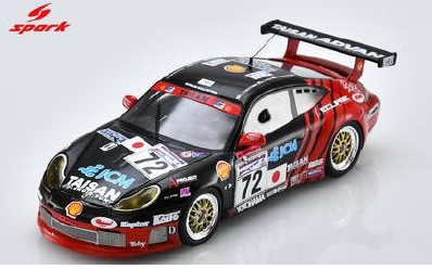 <予約　2026/12月以降発売予定> spark 1/43 Porsche 996 GT3 RS No.72 11th Le Mans 24H 2001 K. Nishizawa - A.Yogo - H. Fukuyama