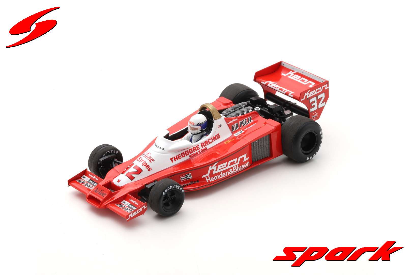 spark 1/43 Wolf WR3 No.32 German GP 1978 Keke Rosberg