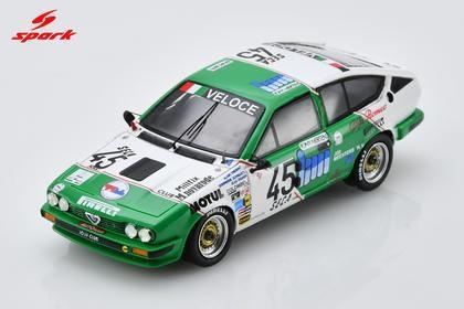 <予約 2027/2月発売予定> SPARK 1/43 Alfa Romeo GTV6 No.45 24H Spa 1985 D. Schwartz - A. Thibaut - J. Vignon
