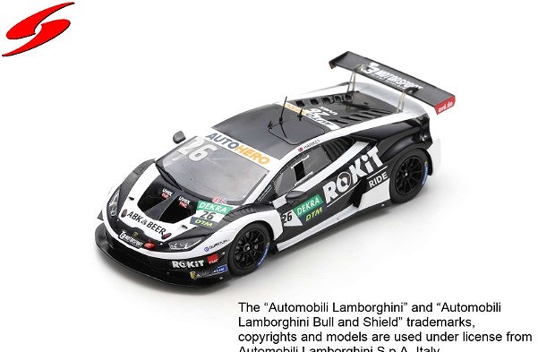 Spark 1/43 Lamborghini Huracan GT3 EVO No.26 T3 Motorsport DTM 2021 Esmee Hawkey Limited 300