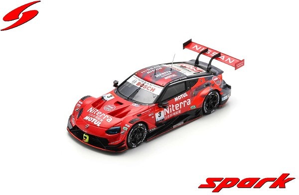 Spark 1/43 Niterra MOTUL Z No.3 NISMO NDDP GT500 SUPER GT 2024 M. Takaboshi - A. Miyake