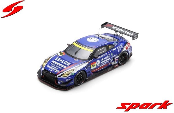 Spark 1/43 REALIZE NISSAN MECHANIC CHALLENGE GT-R No.56 KONDO RACING GT300 SUPER GT 2024 D. Sasaki - J-Paulo Oliveira