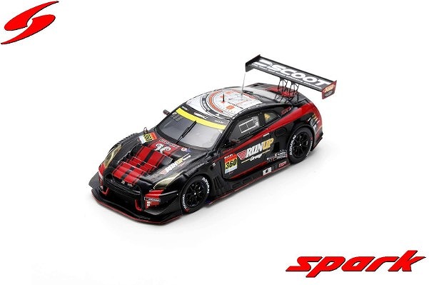 Spark 1/43 RUNUP RIVAUX GT-R No.360 TOMEI SPORTS GT300 SUPER GT 2024 T. Otaki - T. Aoki - R. Arakawa - A. Tanaka