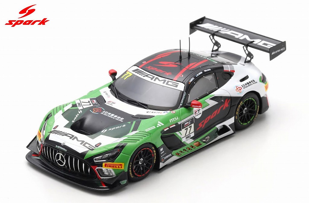 Spark 1/43 Mercedes-AMG GT3 EVO No.77 Mercedes-AMG Team Craft-Bamboo Racing 10th Suzuka 1000km 2025