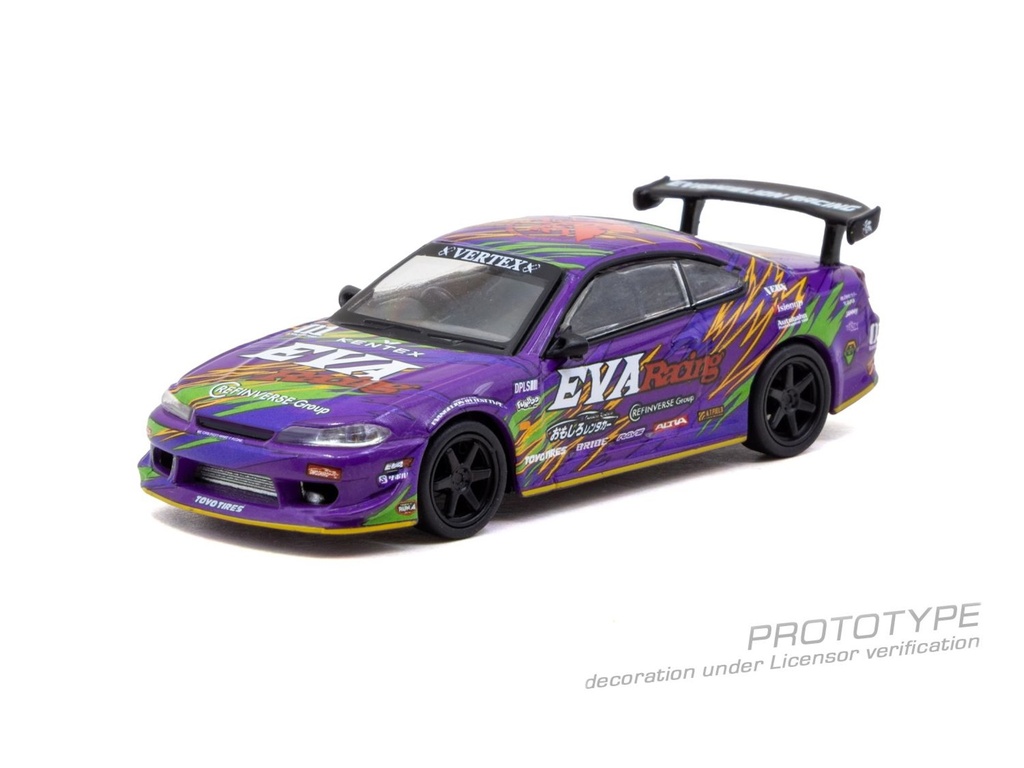 <予約 2027/4月発売予定> Tarmac Works 1/64 EVA RT TEST TYPE-01 S15 ブリスターパック