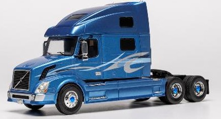 <予約 2026/6月発売予定> ixo 1/43 ボルボ VNL 730 2010 ブルー