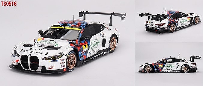 TOP SPEED 1/18 BMW M4 GT3 SUPER GTシリーズ 2023 #7 "Studie BMW M4" BMW M Team Studie x CRS