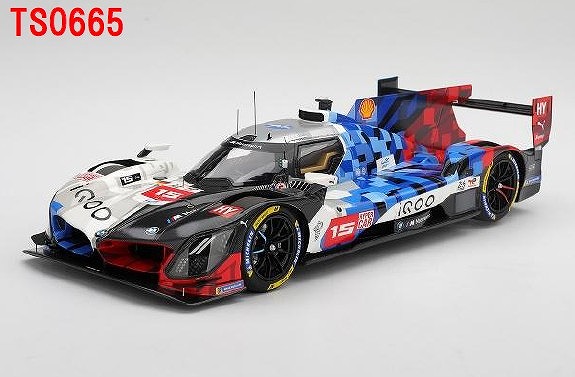 <予約 2026/8月発売予定> TOP SPEED 1/18 BMW M ハイブリッド V8 GTP ル・マン24時間 2025#15 BMW M TEAM WRT