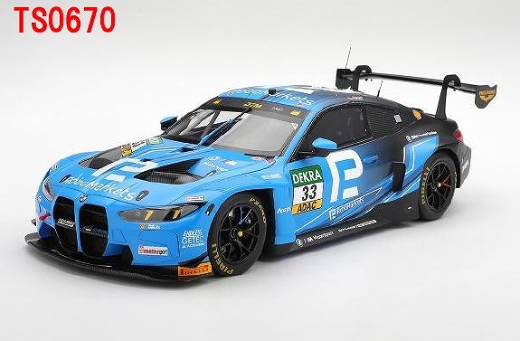 <予約 2026/8月発売予定> TOP SPEED 1/18 BMW M4 GT3 EVO DTM Zandvoort Race 1 2025 優勝車#33 Schubert Motorsport