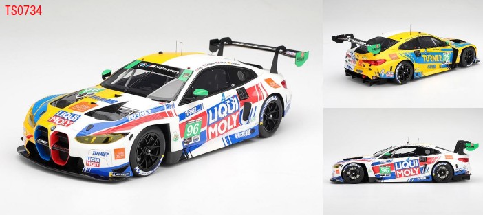 <予約 2026/10月以降発売予定> TOP SPEED 1/18 BMW M4 GT3 EVO IMSA デイトナ24時間 2026#96 Turner Motorsport