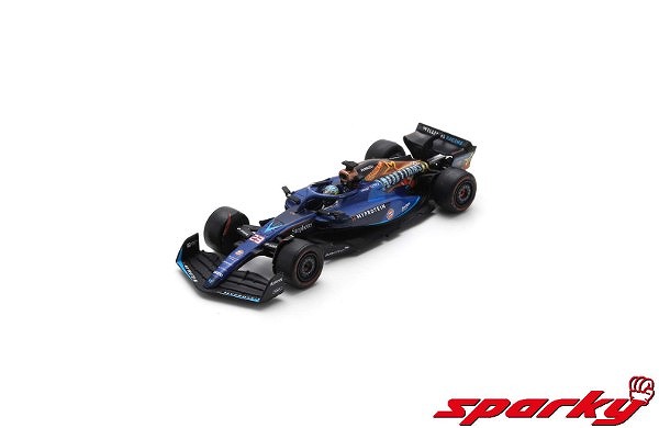 Sparky 1/64 Williams F1 FW45 No.23 Williams Racing Las Vegas GP 2023 Alex Albon