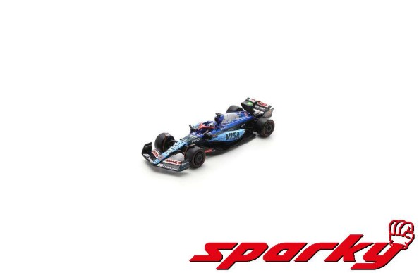 Sparky 1/64 Visa Cash App RB Formula One Team VCARB 01 No.3 Singapore GP 2024 Daniel Ricciardo  "Last Race"
