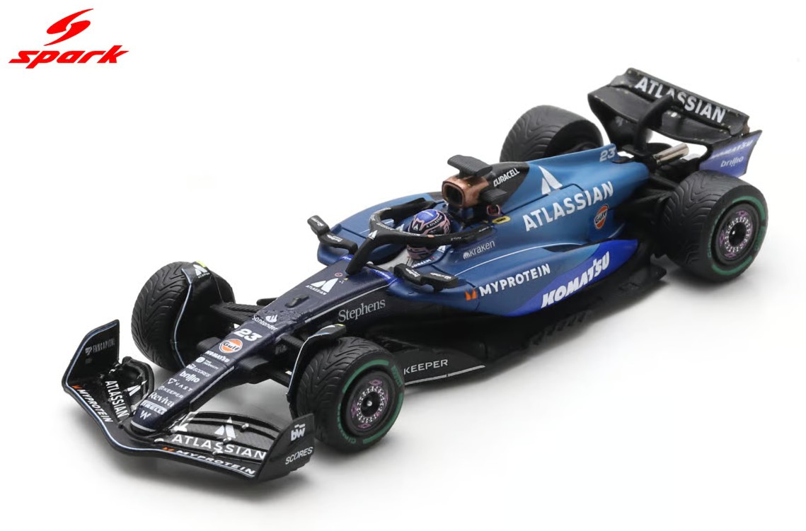 Spark 1/64 Williams FW47 No.23 Williams Racing 5th Australian GP 2025 Alexander Albon
