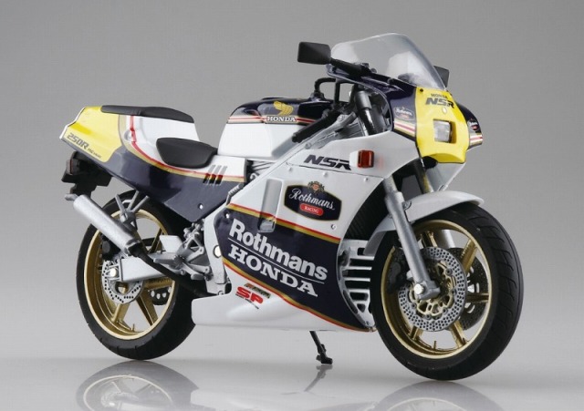 AOSHIMA 1/12 Honda NSR250R SP '88 セイシェルナイトブルー/ホワイト