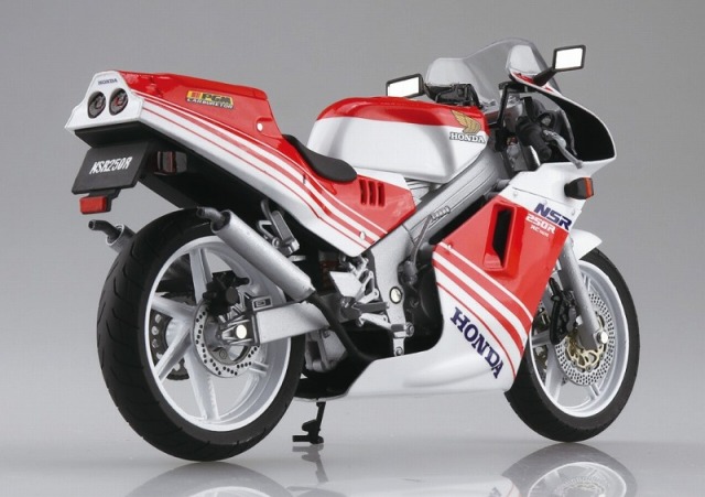 AOSHIMA 1/12 Honda NSR250R SP '88 ファイティングレッド/ロスホワイト