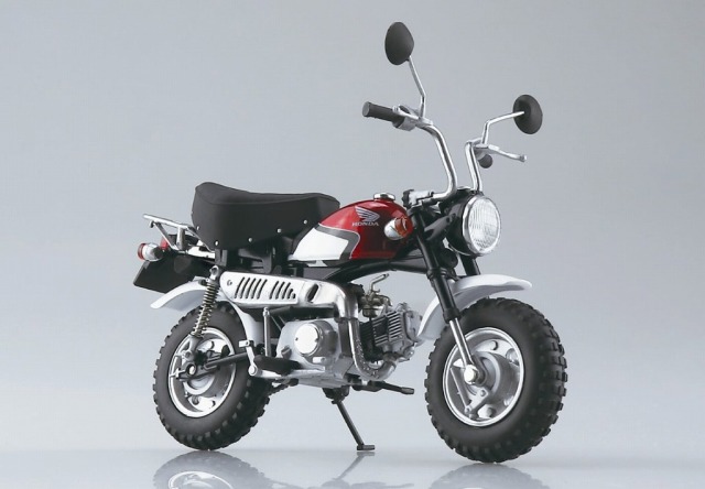 AOSHIMA 1/12 Honda モンキー・スペシャル  シャスタホワイト