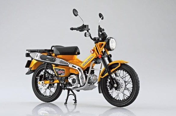 AOSHIMA 1/12 Honda CT125 ハンターカブ ターメリックイエロー