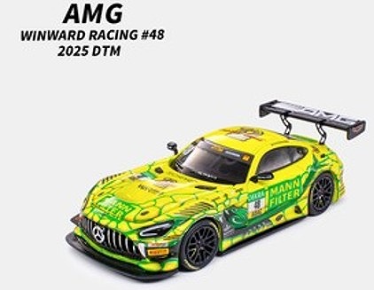 <予約 2026/9月発売予定> NZG 1/64 メルセデス AMG GT3 EVO 2025 DTM WINWARD RACING #48