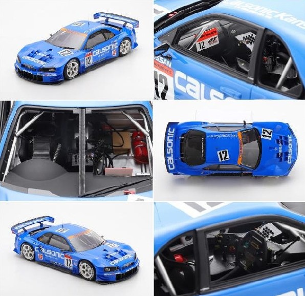 <予約 2026/2月発売予定> Spark 1/12 Nissan Skyline GT-R (R34) No.12 JGTC GT500 2003 B.Treluyer - Y.Ide