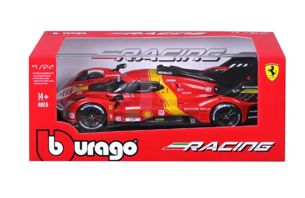 BURAGO 1/24 フェラーリ 499P ル・マン 2023 ウィナー No51
