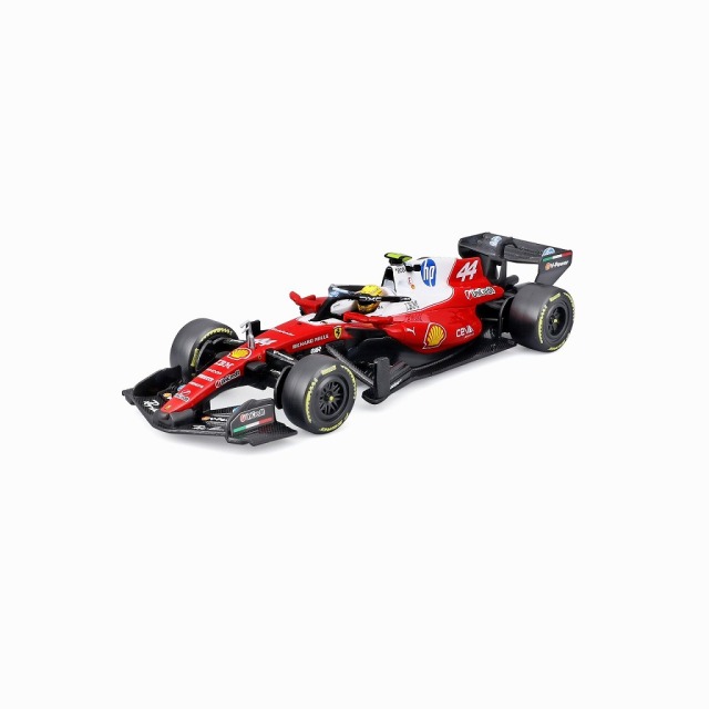 <予約 2026/12月発売予定> BURAGO 1/43 スクーデリア フェラーリ SF-26 2026 オーストラリアGP No.44 L.ハミルトン ドライバー付 クリアケース