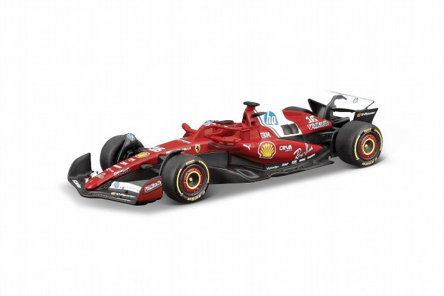 BURAGO 1/64 フェラーリ SF-25 2025 No,16 C.ルクレール
