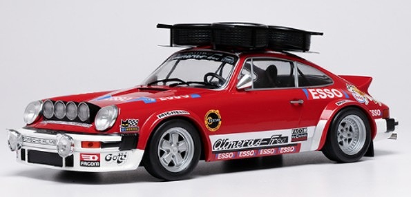 <予約 2025/8月以降発売予定> ixo 1/18 ポルシェ911 SC Gr.4 1980年 ラリーモンテカルロ