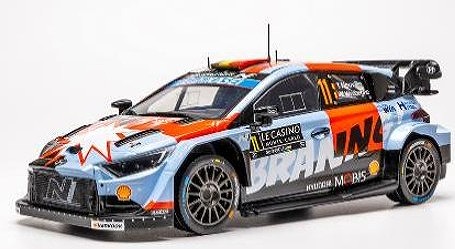 <予約 2026/6月発売予定> ixo 1/18 ヒョンデ i20 N ラリー1 2026年 ラリーモンテカルロ #11 T.Neuville/M.Widaeghe