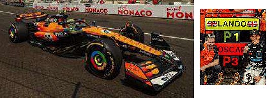 <予約 2026/2月発売予定> Spark 1/18 McLaren MCL39 No.4 McLaren Formula 1 Team Winner Monaco GP 2025 Lando Norris